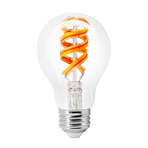 Sylvania WiFi LED Smart A19 RGBW Color and Amber Finish Filament Light Bulb