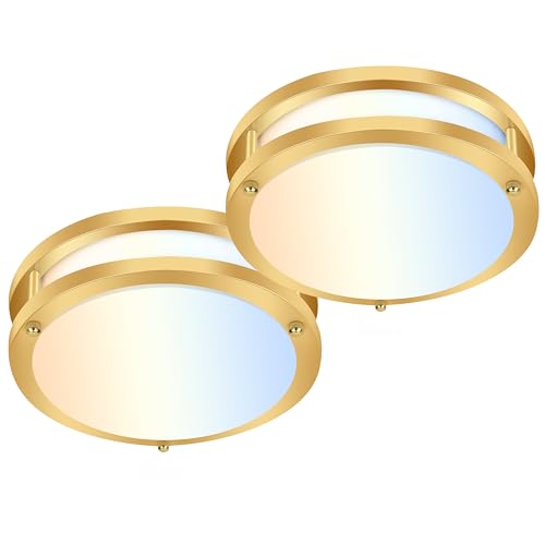 13 inch Flush Mount LED Ceiling Light Fixture (2 Count)