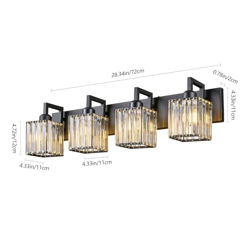 Black Bathroom Light Fixture