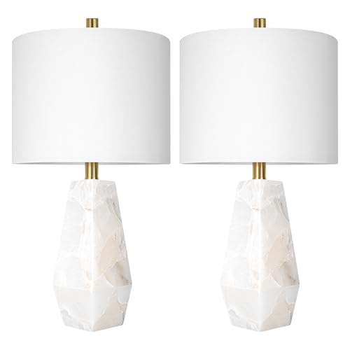 Alabaster Table Lamps Set of 2 (2 Count)
