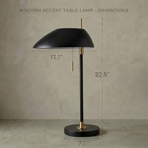 Modern Vintage Black Table Lamp