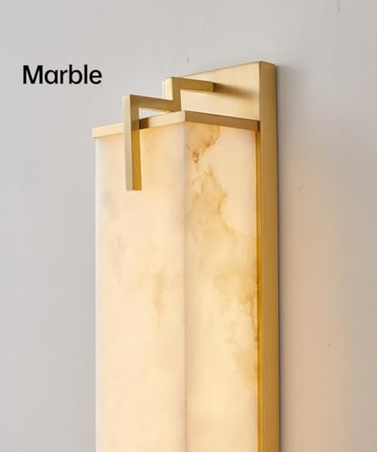 Modern Marble Wall Sconce Natural Alabaster Sconce