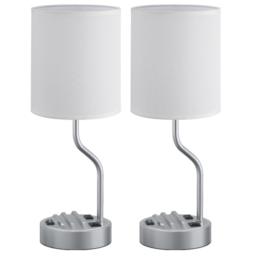 Bedside Lamp for Bedroom Set (2 Count)