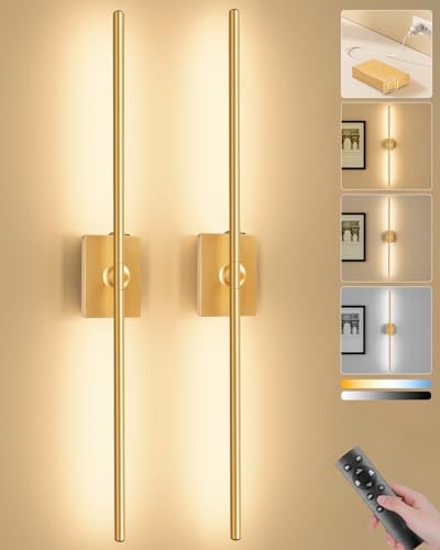 Battery Operated Wall Sconces Set of 2 (2 Count)