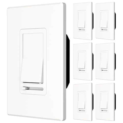 6 Pack Dimmer Light Switch (6 Count)