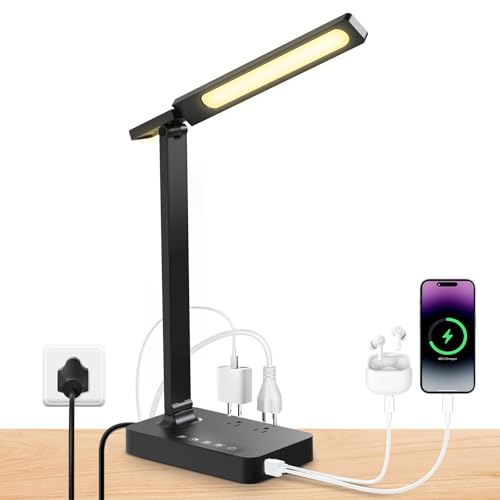 Desk Lamp with USB Charging Port