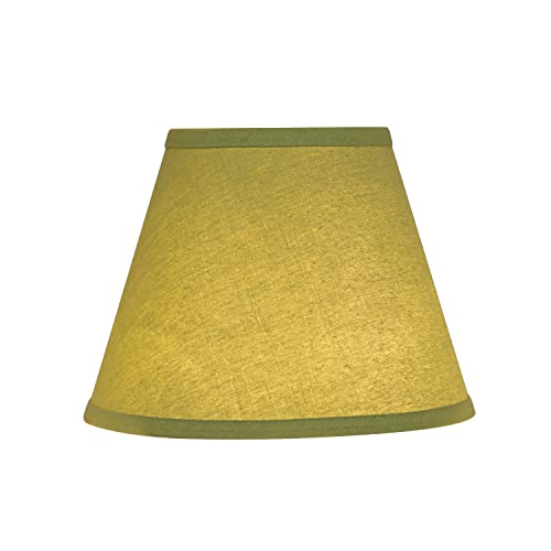 58905A Transitional Hardback Empire Shape UNO Construction Lamp Shade in Lime Green