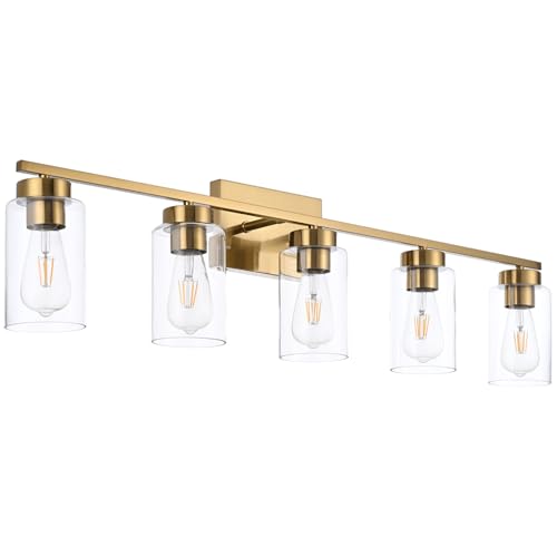 5 Light Bathroom Vanity Light Fixtures