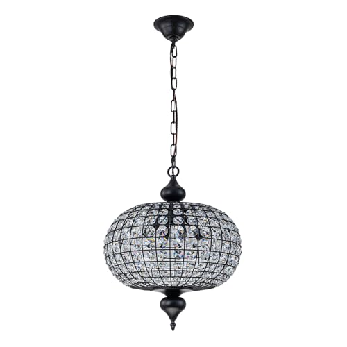 16.5" Crystal Chandelier