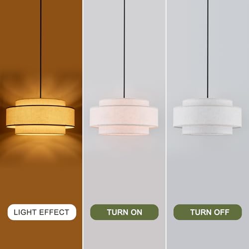 19.7" Modern Drum Chandelier
