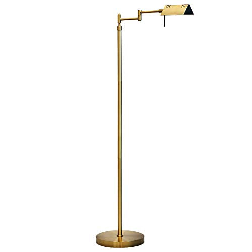 Brook Adjustable Dimmable LED Pharmacy Floor Lamp