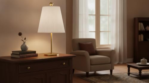 33139 Mushroom Pleated Traditional Spider Lamp Shade