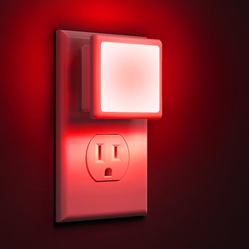 Red Night Lights Plug into Wall 2 (2 Count)