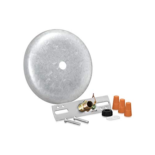 17 inch Industrial Galvanized Pendant Barn Light Fixture with 10ft Adjustable Cord
