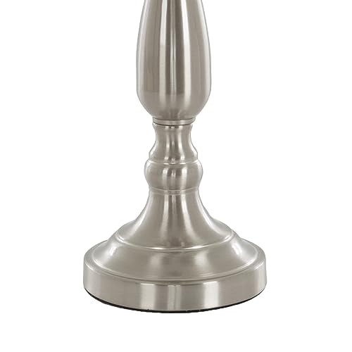 Brushed Steel Table Lamps