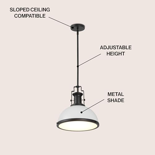 Homer Industrial Dome Pendant 13"