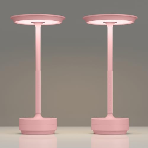 2 Pack Rechargeable Table Lamps Cordless (2 Count)