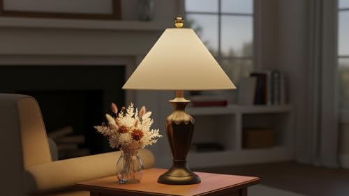 32073 Hardback Empire Transitional Spider Lamp Shade in Off