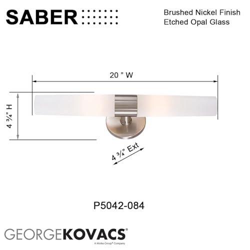 P5042 084 Saber Vanity Bath Light