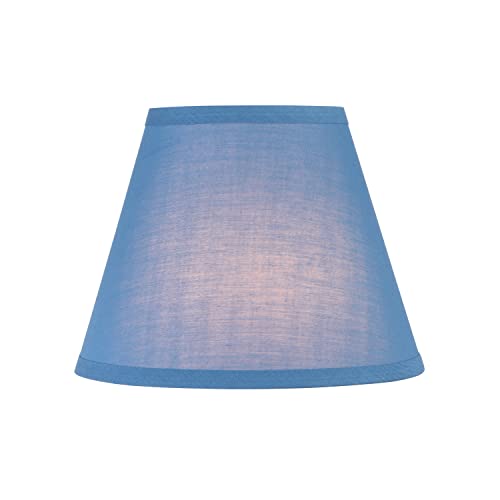 58914 Transitional Hardback Empire Shape UNO Construction Lamp Shade in Celadon Blue
