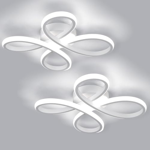 Modern LED Ceiling Light (2 Count)