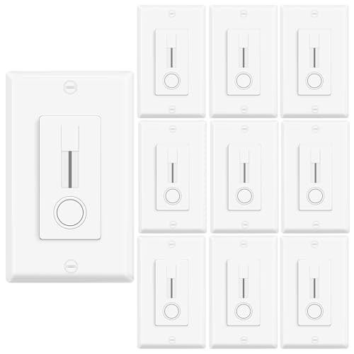 10 Pack LED Slide Dimmer Switch (10 Count)