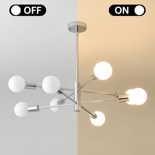 Modern Sputnik Light Fixture 8