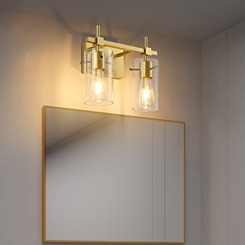 Gold Bathroom Light Fixtures 2 Light Wall Light Fixtures Bathroom Vanity Light Over Mirror Vintage Light