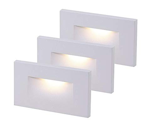 120V Dimmable LED Indoor Outdoor Step Light (3 Count)