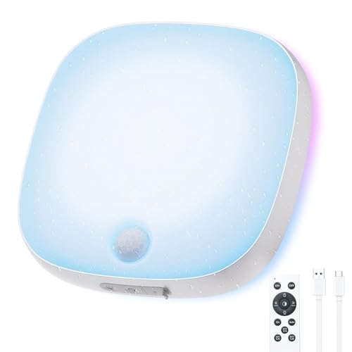IP65 Motion Sensor Shower Ceiling Light 10000mAh 18 Colors