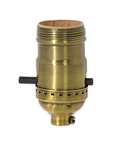 Brass Early Electric Style Lamp Socket