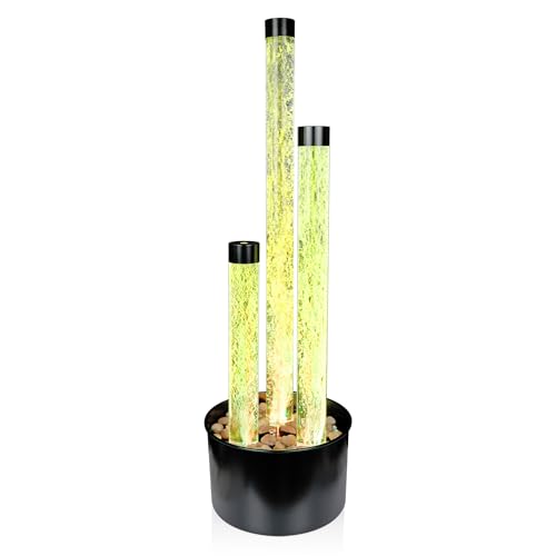 MLT166BK 54" 3 Tier Acrylic Bubble Fountain with Remote Control and 16
