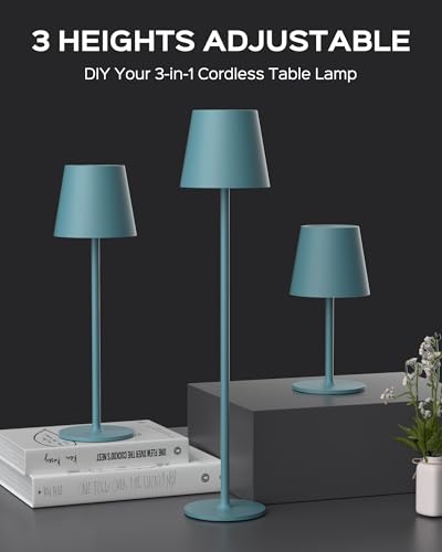 Cordless Table Lamps Rechargeable (2 Count)