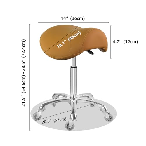 Saddle Stool Chair for Massage Clinic Spa Salon Cutting