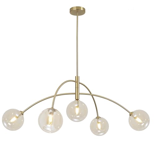 Mid Century Modern Sputnik Chandelier 5