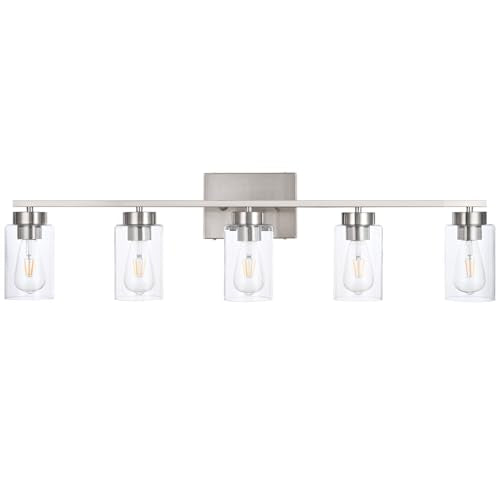 5 Light Bathroom Vanity Light Fixtures (5 Count)