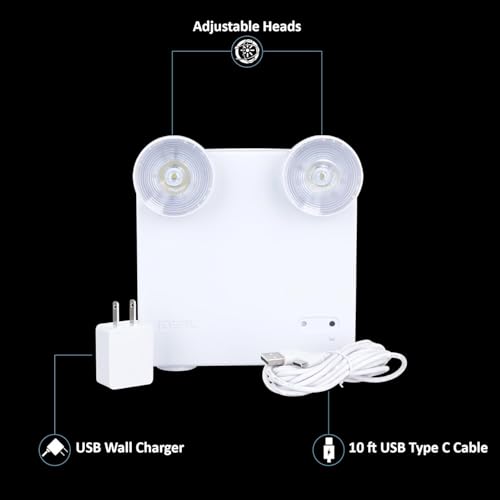 Rechargeable LED Power Failure Light (2 Count)