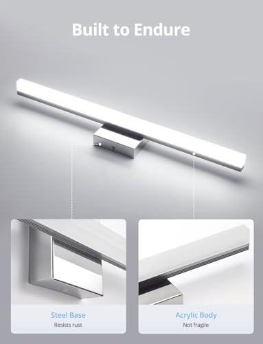 Modern Vanity Light Above Mirror