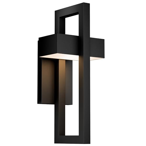 Modern Outdoor Wall Lights 3000K Integrated LED Outdoor Wall Sconces Lighting