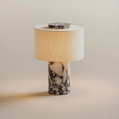 Marble Lamp Lamps Rechargeable Modern Decorative Touch Dimmable Cordless Design Bedside Lamp for Home Decor