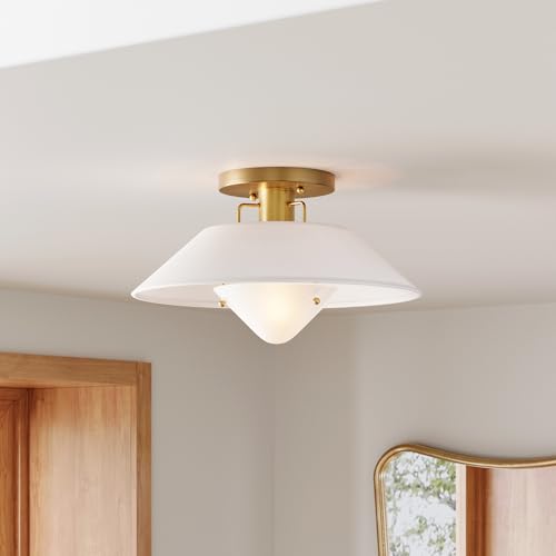 Artisan Mid Century Modern Flush Mount Ceiling Light