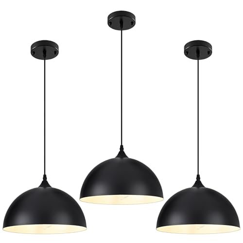 Black Pendant Light (3 Count)
