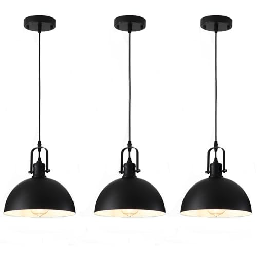Farmhouse Pendant Lights Kitchen Island 3 Pack (3 Count)
