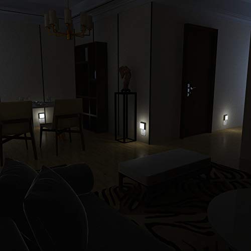 Plug in Led Night Light with Auto Dusk to Dawn Sensor (2 Count)