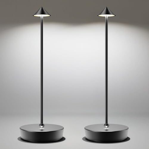LED Cordless Rechargeable Table Lamps (2 Count)
