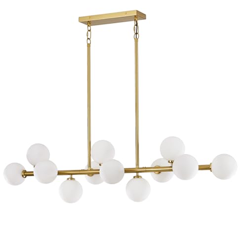 50" Large Glass Globe Sputnik Chandelier