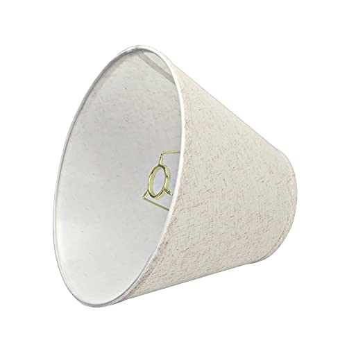 58877A Transitional Empire Shape Uno Construction Lamp Shade in Flaxen