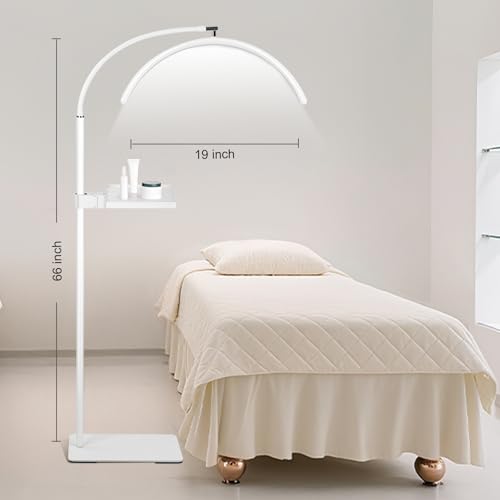 Half Moon Lash Light with Tool Tray for Eyelash Extensions & Estheticians