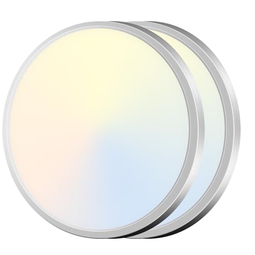 2Pack 15" LED Flush Mount Ceiling Light (2 Count)