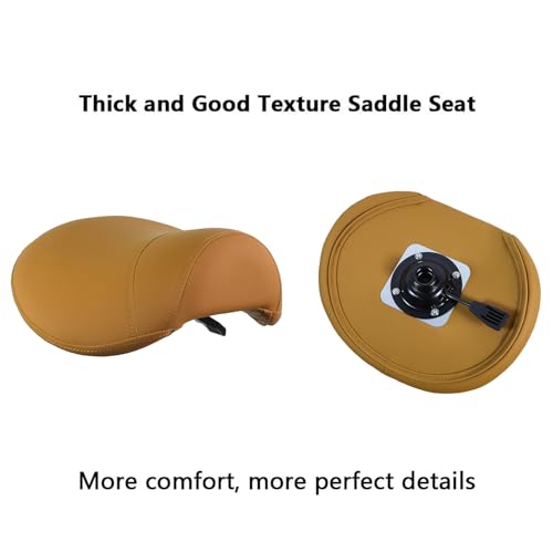 Saddle Stool Rolling Chair for Medical Massage Salon Kitchen Spa Drafting